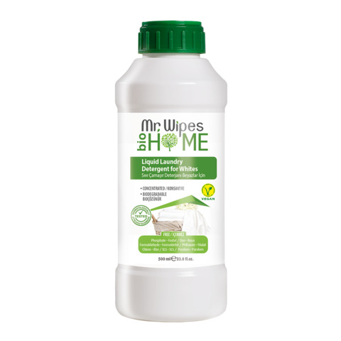 Рідкий засіб для прання білих та світлих речей Farmasi Mr. Wipes Bio Home 