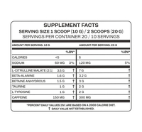 Дієтична добавка Pre-Workout 1