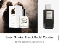 Парфумована вода унісекс Sweet Smoke 2