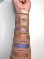 Рідкі сяючі суперстійкі тіні Farmasi Liquid Eye shadow 3