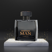 Чоловіча парфумована вода Shooters Black + подарунок 3