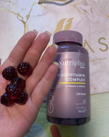 Желейні мультивітаміни для дітей Nutriplus зі смаком полуниці  2