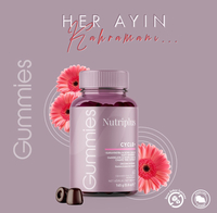 Желейні вітаміни "Cycle+" Nutriplus для жінок для покращення гормонального фону + подарунок 3