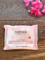 Міцелярні серветки для зняття макіяжу Farmasi  1