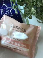 Міцелярні серветки для зняття макіяжу Farmasi  2