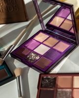 Палетка тіней Violet Skies Oasis Collection + пензлик у подарунок 1